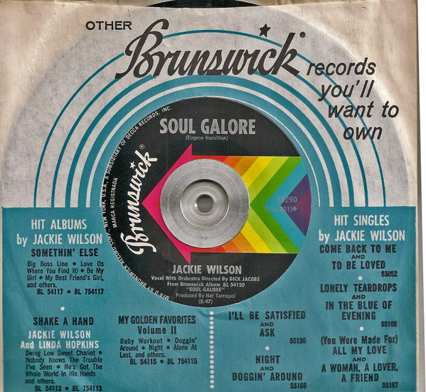baixar álbum Jackie Wilson - Soul Galore Brand New Thing