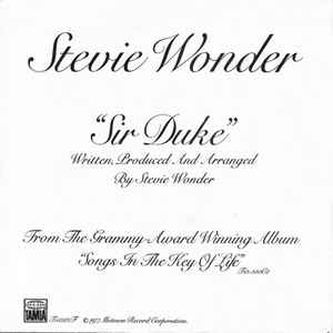 Sir Duke / He's Misstra Know-It-All - Stevie Wonder