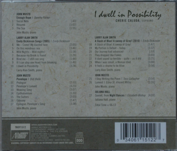 lataa albumi Cherie Caluda - I Dwell In Possilibity