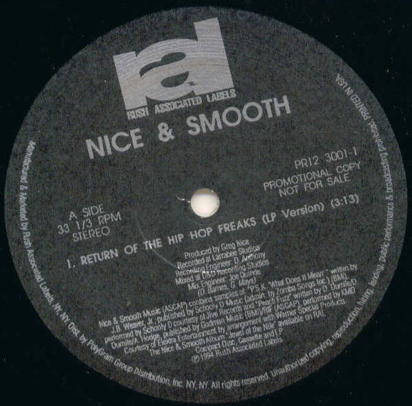 Nice & Smooth – Return Of The Hip Hop Freaks