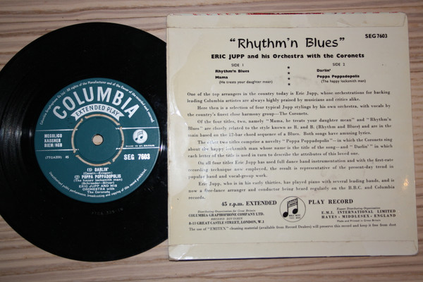 descargar álbum Eric Jupp And His Orchestra - Rhythm n Blues