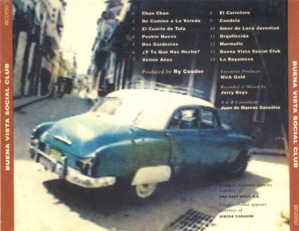 Buena Vista Social Club - Buena Vista Social Club | Releases | Discogs