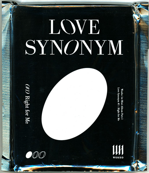 Wonho – Love Synonym #1 : Right For Me (2020, 2nd Version, CD