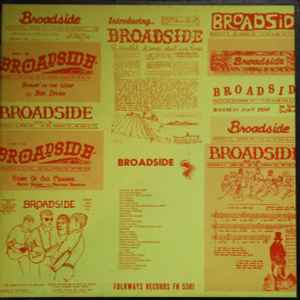 Various - Broadside Ballads Vol. 1 album cover