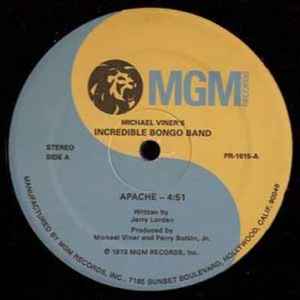 The Incredible Bongo Band - Apache / Bongolia album cover