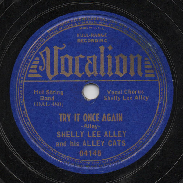 télécharger l'album Shelly Lee Alley & His Alley Cats - Try It Once Again Youve Got It