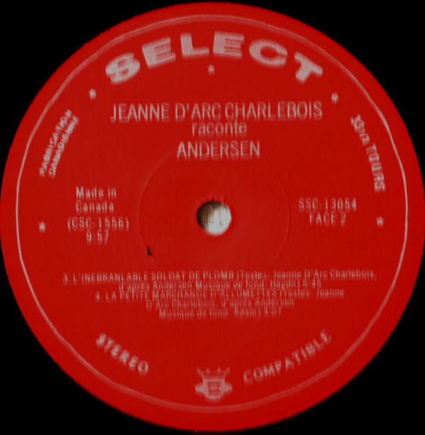 télécharger l'album Jeanne D'Arc Charlebois - Raconte Andersen