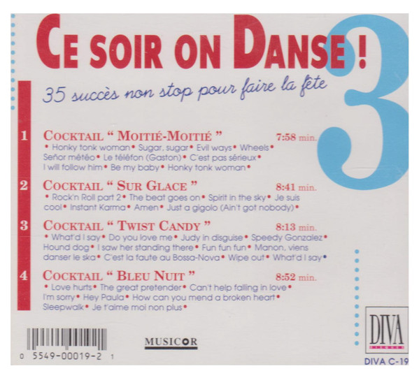 Various - Ce Soir On Danse 3 | Disques Diva (DIVA C-19) - 2