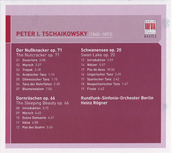 last ned album Tschaikowsky - Nussknacker Dornröschen Schwanensee