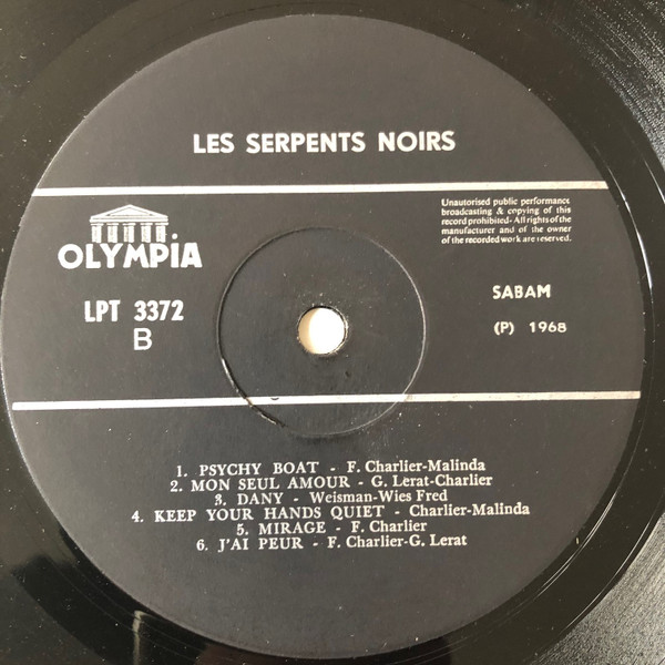 baixar álbum Les Serpents Noirs - Les Serpents Noirs