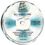 Cover of All Night Long (All Night), 1983, Vinyl