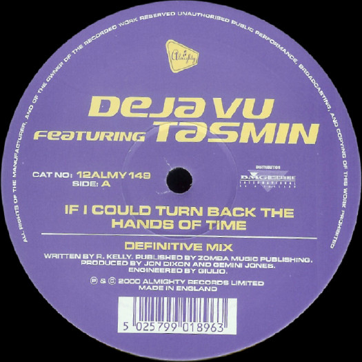 ladda ner album Deja Vu Featuring Tasmin - If I Could Turn Back The Hands Of Time