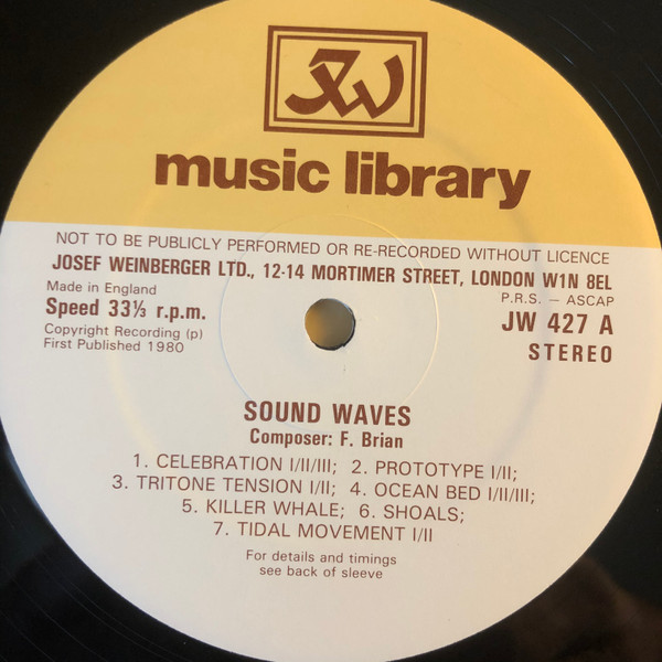lataa albumi F Brian - Sound Waves