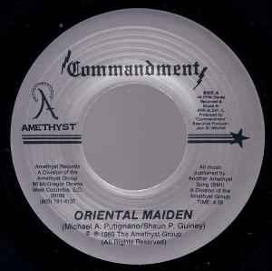 Commandment - Oriental Maiden / Engraved In Stone album cover