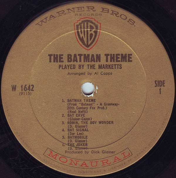 ladda ner album The Marketts - The Batman Theme Played By The Marketts