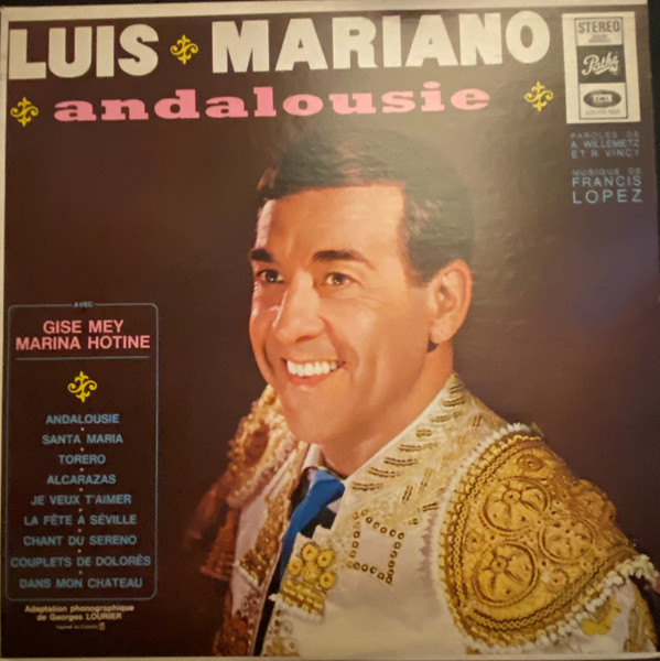 last ned album Luis Mariano, Marina Hotine, Gise Mey - Andalousie