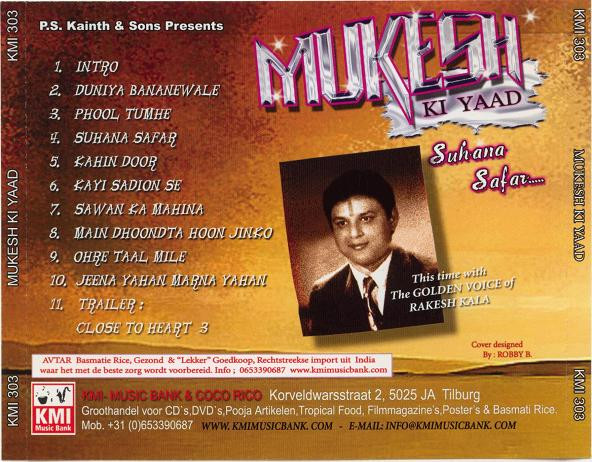 ladda ner album Rakesh Kala - Mukesh Ki Yaad