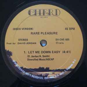 Let Me Down Easy - Rare Pleasure
