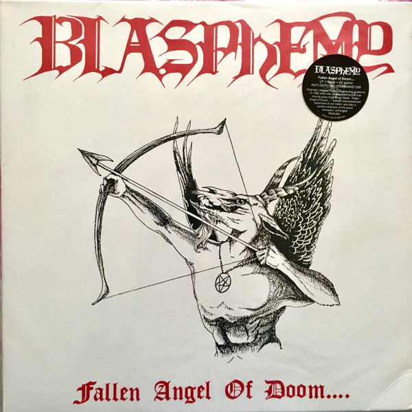 Blasphemy – Fallen Angel Of Doom (2015, White, Vinyl) - Discogs