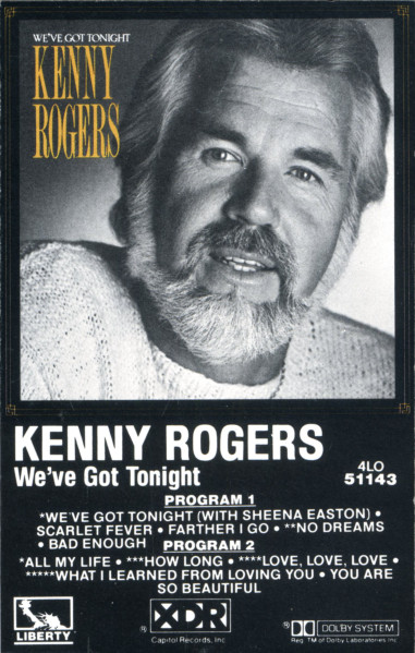 Kenny Rogers - We've Got Tonight | Releases | Discogs