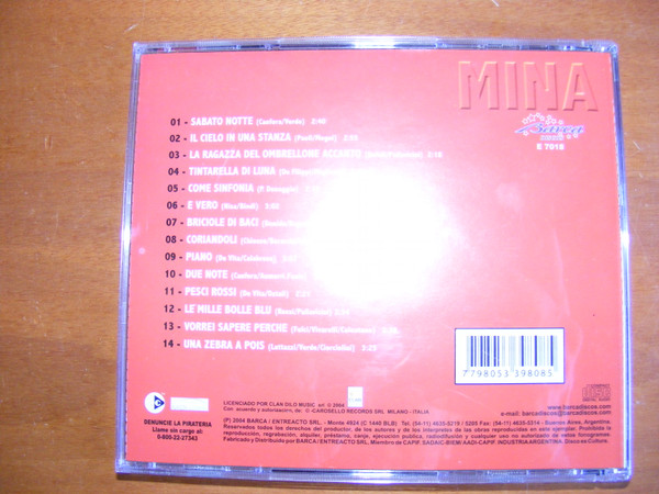 baixar álbum Mina - Coleccion Voces de Italia Presenta A Mina
