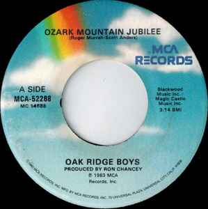 The Oak Ridge Boys - Ozark Mountain Jubilee / Deep Down Inside album cover