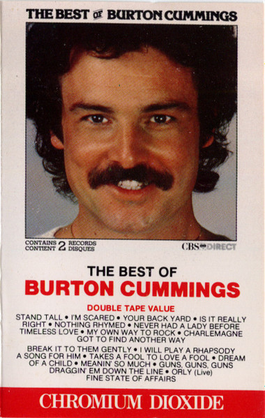 Burton Cummings The Best Of Burton Cummings CrO Dolby