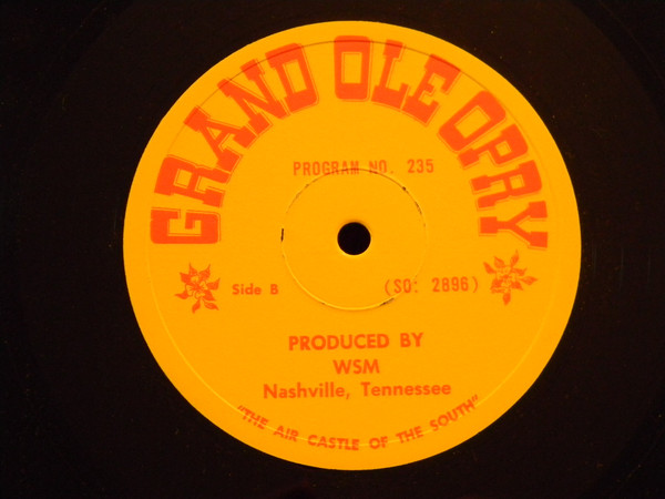 lataa albumi Various - Grand Ole Opry Program No 235