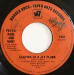 Cover of Leaving On A Jet Plane, 1969, Vinyl