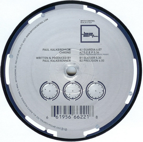 Paul Kalkbrenner – Chrono (2001, Vinyl) - Discogs