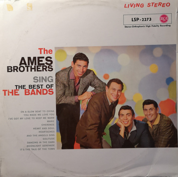 The Ames Brothers – The Ames Brothers Sing The Best Of The Bands (1960