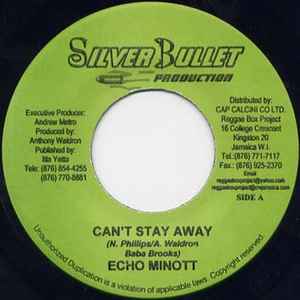 Echo Minott - Can't Stay Away album cover