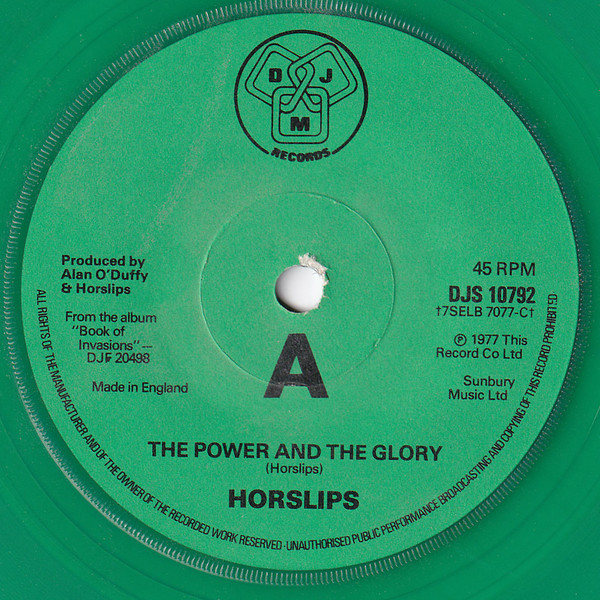 télécharger l'album Horslips - The Power And The Glory