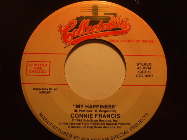 Album herunterladen Connie Francis - Stupid Cupid My Happiness