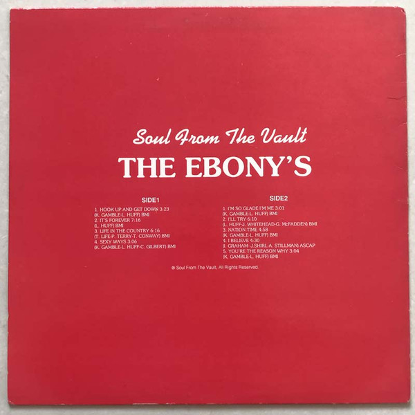 lataa albumi The Ebonys - Ebony Eyes Of The Ebonys