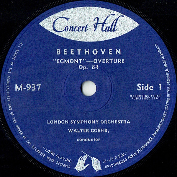 ladda ner album Beethoven, London Symphony Orchestra, Walter Goehr - Overtures