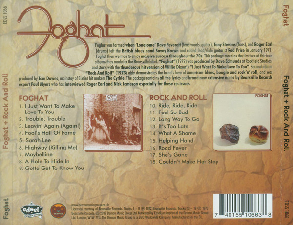 lataa albumi Foghat - Foghat Rock And Roll