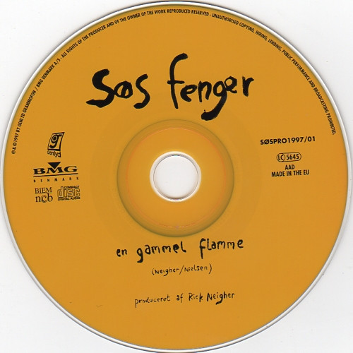 descargar álbum Søs Fenger - En Gammel Flamme