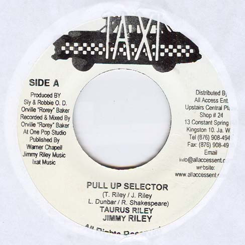 Taurus Riley & Jimmy Riley – Pull Up Selector (2007, Vinyl) - Discogs