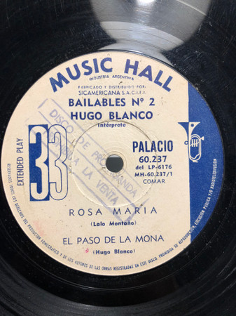 télécharger l'album Hugo Blanco - Bailables N 2 Hugo Blanco