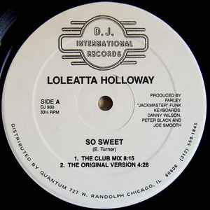 Loleatta Holloway - So Sweet album cover