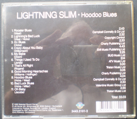 ladda ner album Download Lightnin' Slim - Hoodoo Blues album