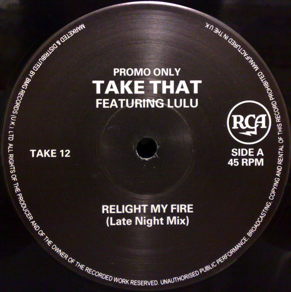 Album herunterladen Take That - Relight My Fire