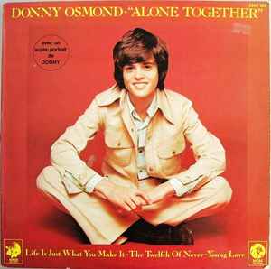 Donny Osmond - Alone Together album cover