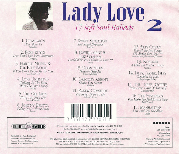 last ned album Various - Lady Love 2 17 Soft Soul Ballads