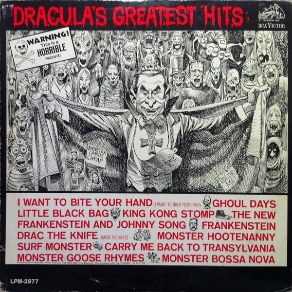 Gene Moss – Dracula's Greatest Hits (1964, Vinyl) - Discogs