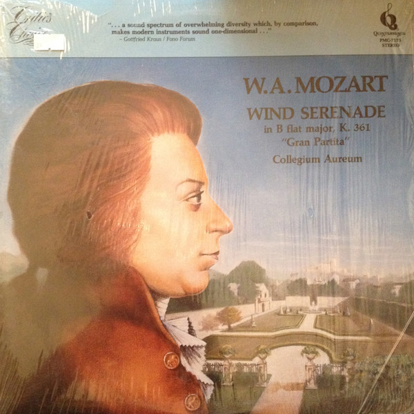 descargar álbum Wolfgang Amadeus Mozart, Collegium Aureum - Wind Serenade In B Flat Major K 361 Gran Partita
