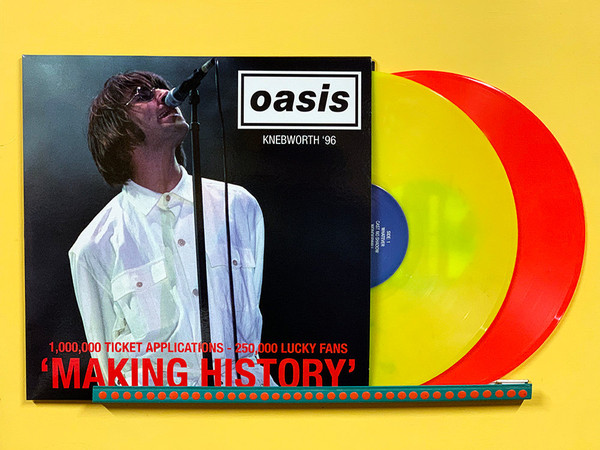 Oasis – Making History: Knebworth '96 (2021, Yellow / Red, Vinyl 