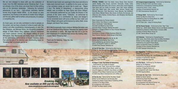 ladda ner album Various - Breaking Bad Music From The Original Television Series