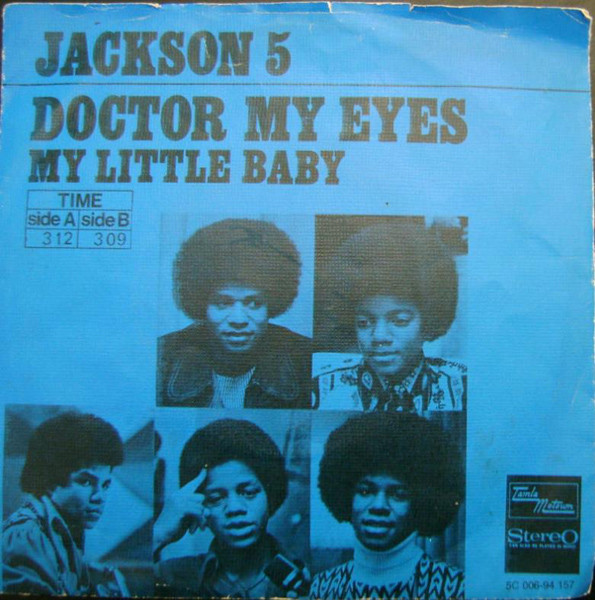 The Jackson 5 Doctor My Eyes 1973 Vinyl Discogs